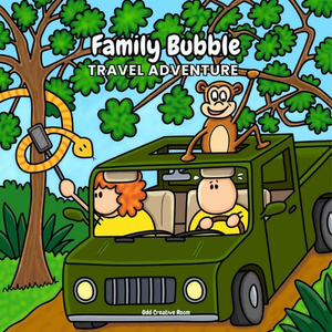 Cover family bubble travel
